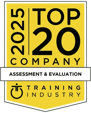 Training Industry Top 20 Company 2025 — Assessment & Evaluation